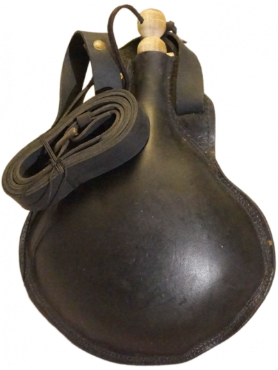 Trollfelsen Wasserflasche 0,5L Schwarz